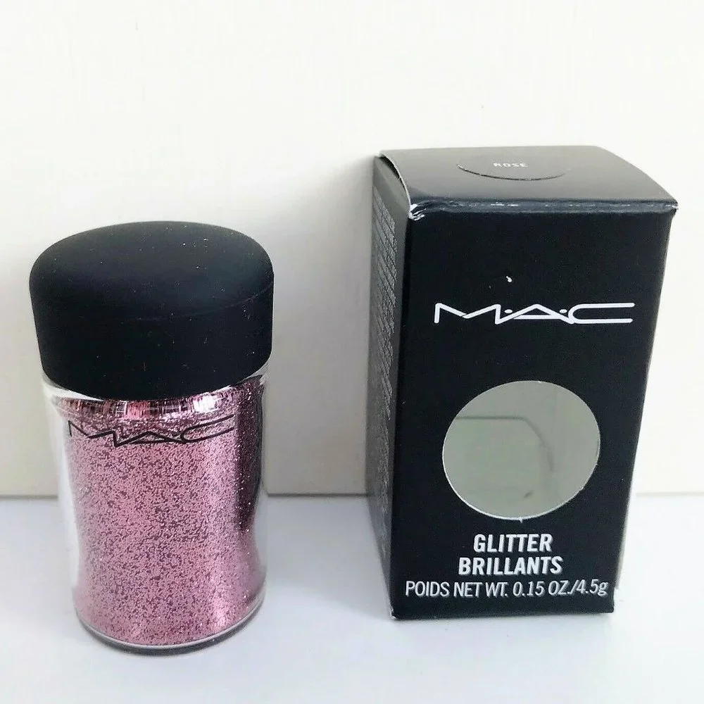 MAC ROSE shadow Glitter NIB Brilliants pigment RARE discontinued